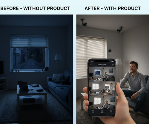 MINI CAMARA DE SEGURIDAD X3 UNIDADES